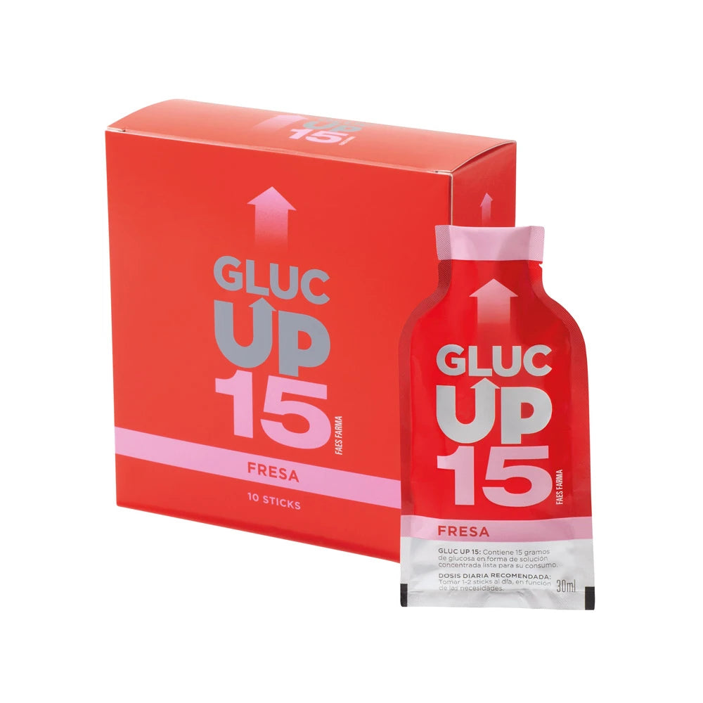 Gluc Up 15 sticks căpșună N10