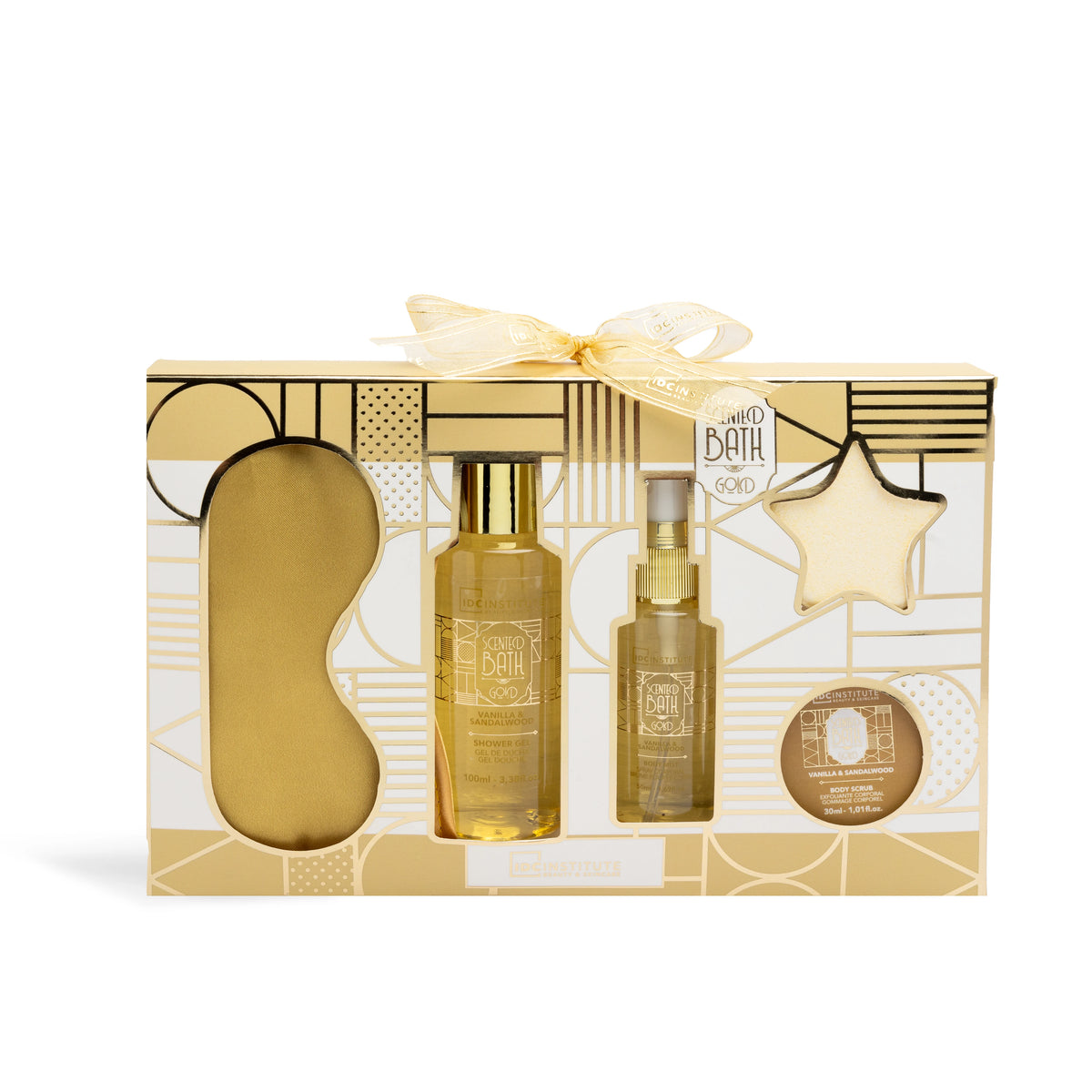 IDC Institute Набор Scented Bath Gold Relax 5 предметов