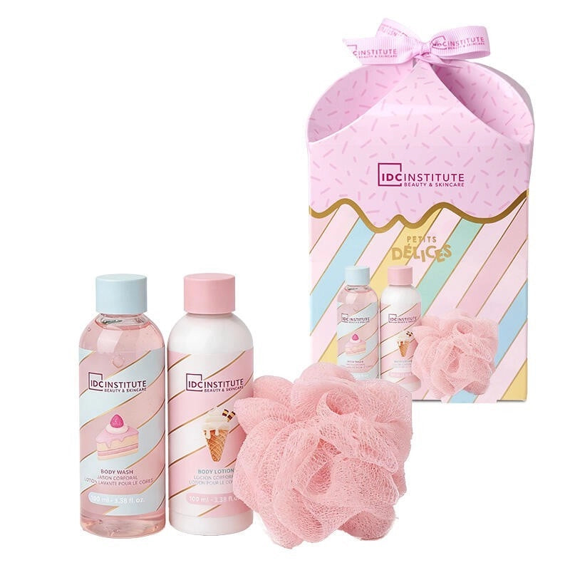 IDC Institute Set Petites Delices Pure Bliss pentru duș 3 piese