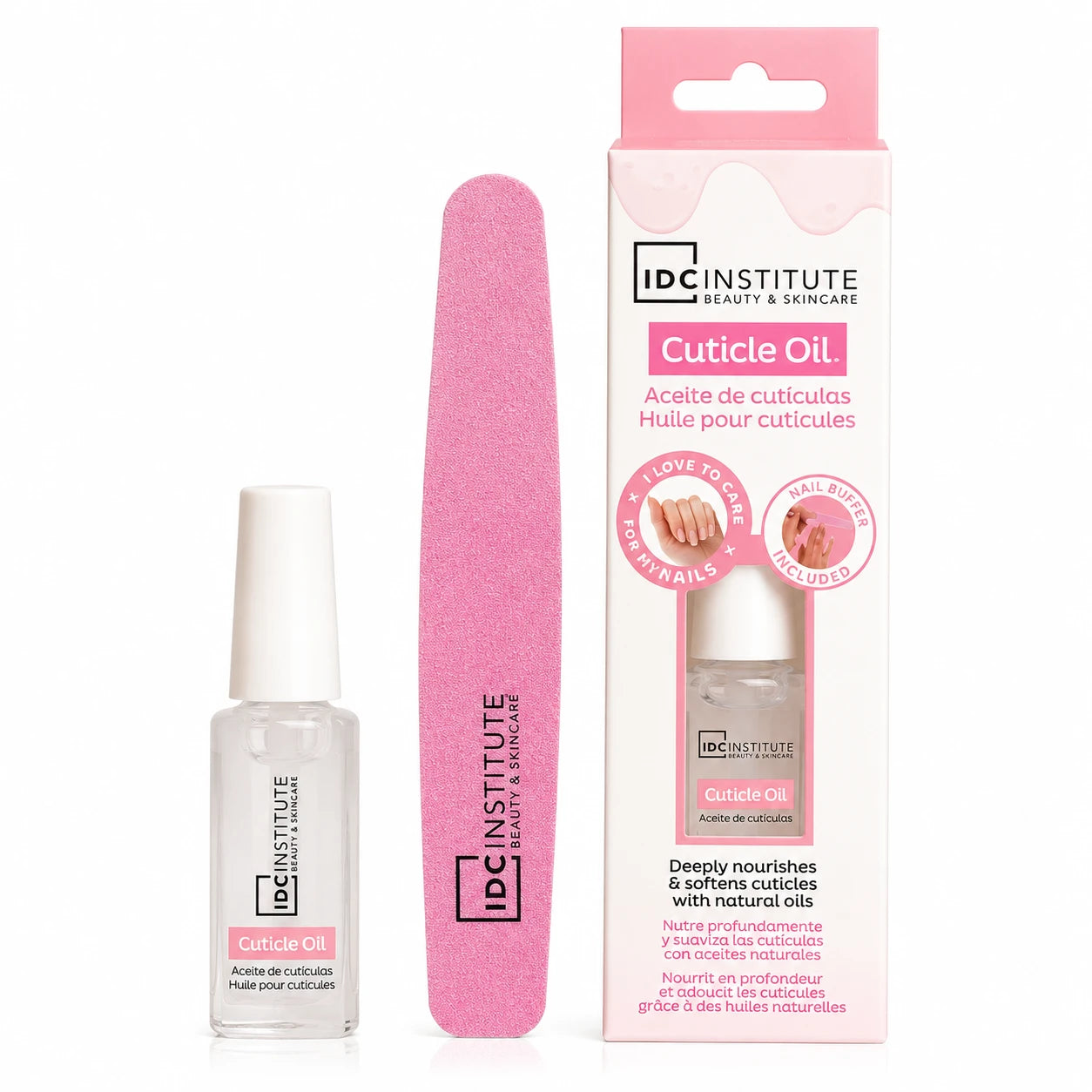 IDC Institute Ulei pentru cuticule + pila, 6ml