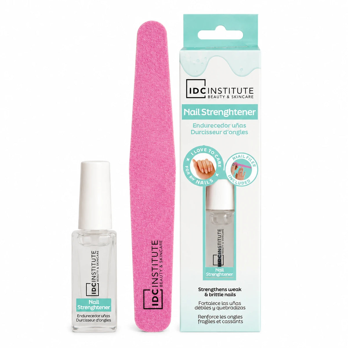 IDC Institute Укрепляющий кондиционер для ногтей + пилка, 6 ml