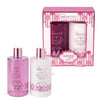 IDC Institute Set Scented Bath Rose pentru duș 2 piese