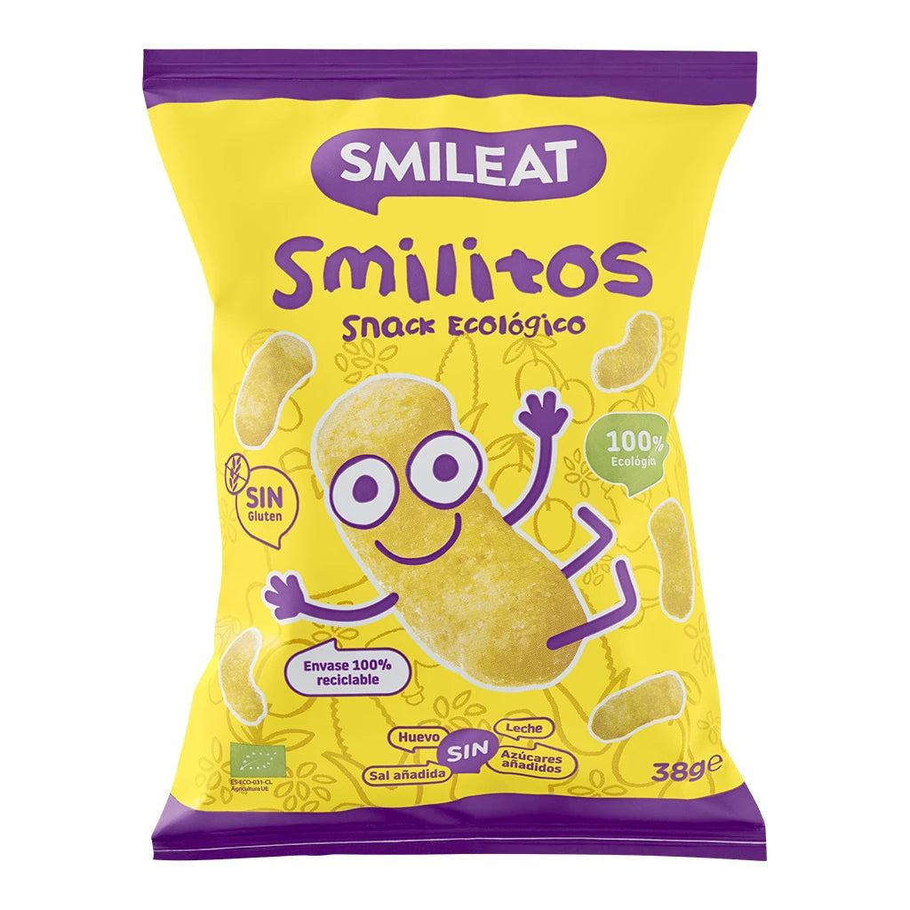 Smileat Pufuleți Bio +6 luni, 38gr