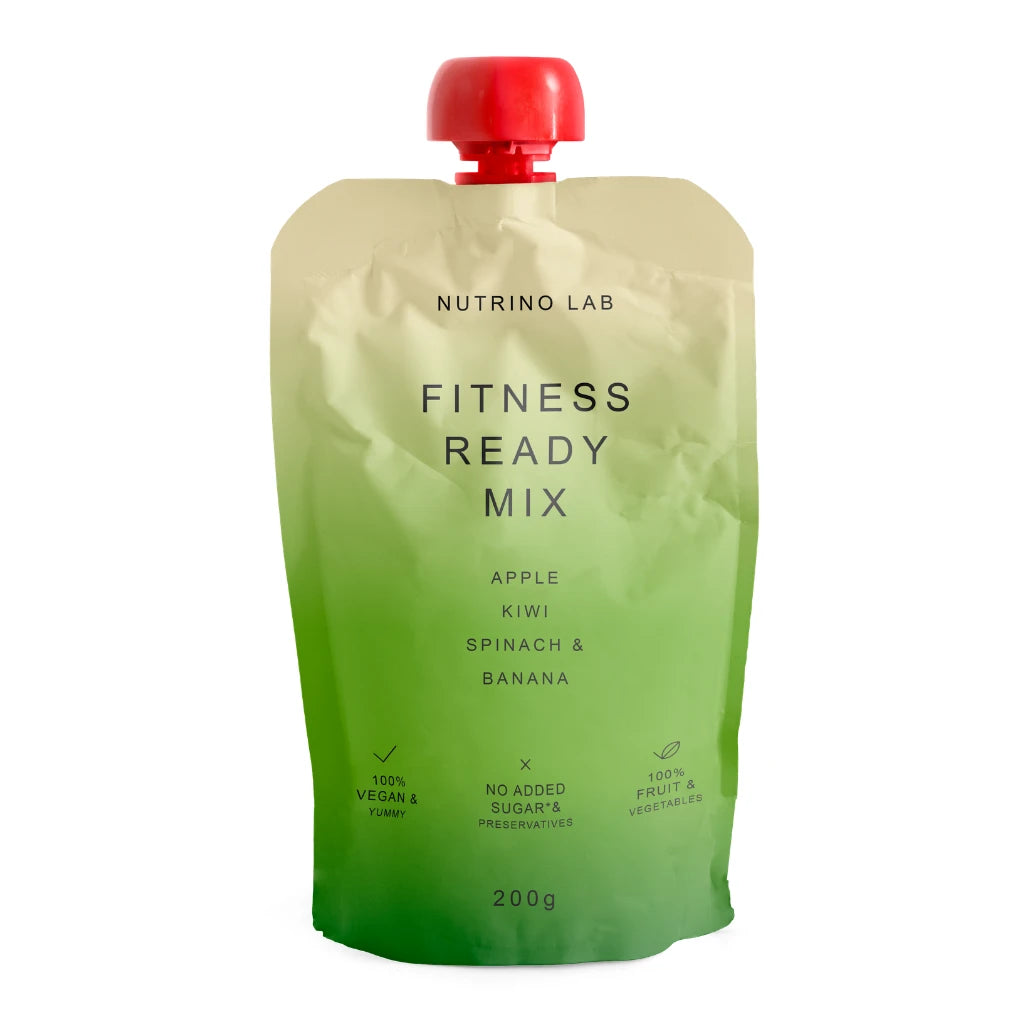 NutrinoLab piure Fitness Mix mar, kiwi, spanac, banană 200g