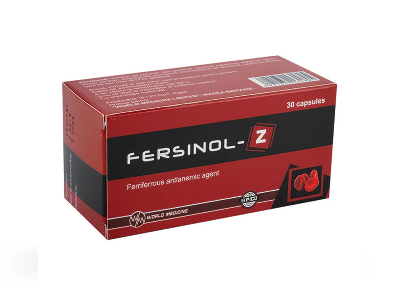 Fersinol-Z caps. N10x3