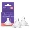 Lansinoh Tetină anticolici, silicon, flux lent, XS, 2buc, 0+