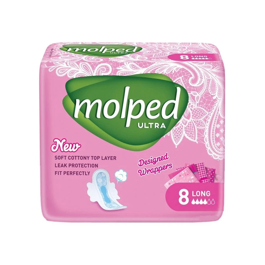 Absorbante Molped Ultra Long Wings N8 (*4)
