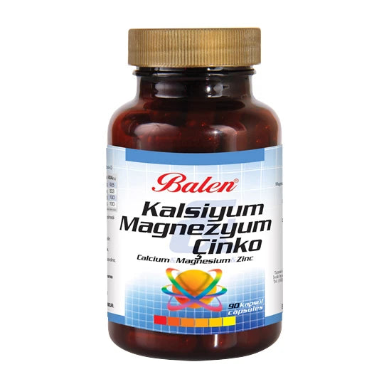 Balen Кальций, Магний, Цинк капсулы N90