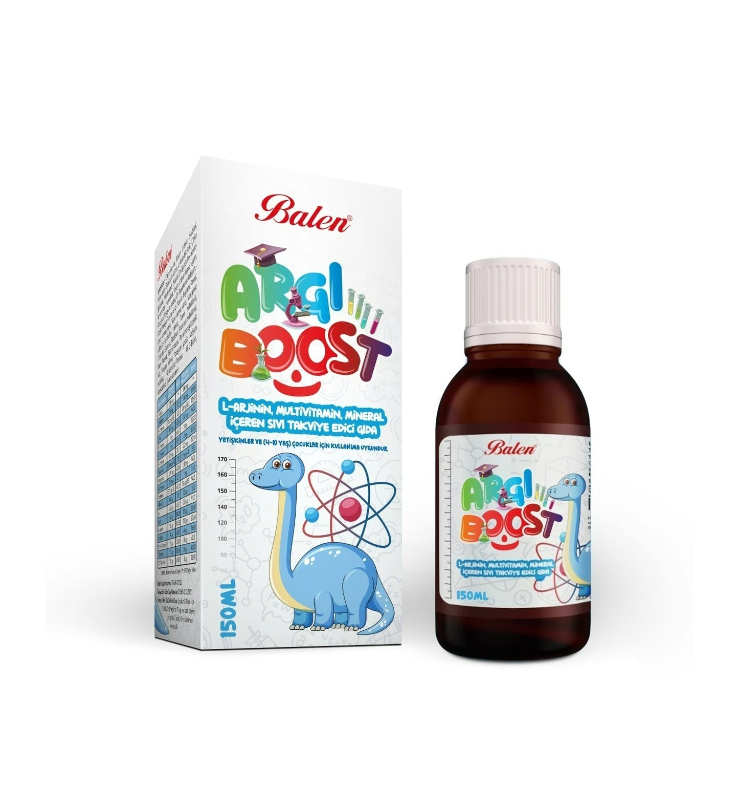 Balen Argi Boost (L-Arginina, Multivitamine, Minerale) 150ml susp. N1
