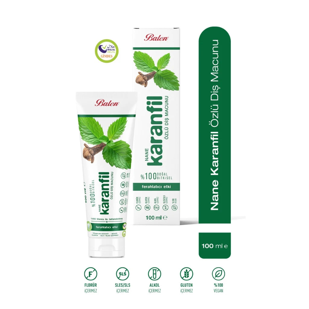 Balen’s Beeauty Pastă de dinți Refreshing cu cuișoare 100ml