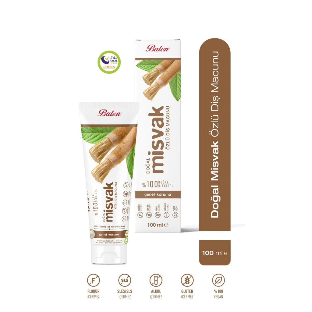Balen’s Beeauty Pastă de dinți cu Miswak 100ml