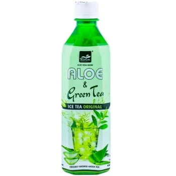Băutură Aloe Vera negazată cu ceai verde 500ml