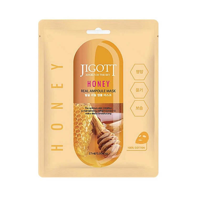 Jigott Real Mască pentru față cu miere 27ml