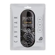 Jigott Real Маска для лица с экстрактом икры 27ml