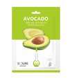 JK 5C CURE Masca pentru față din țesătura cu avocado, 25ml