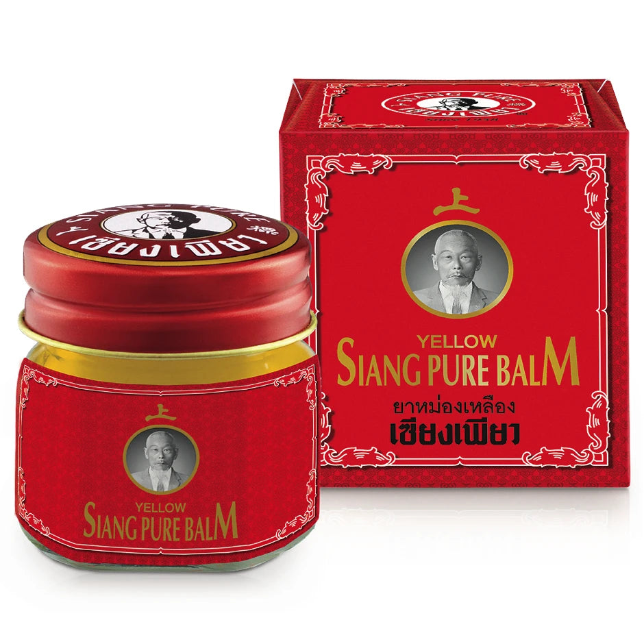 Siang Pure Желтый бальзам, 12g