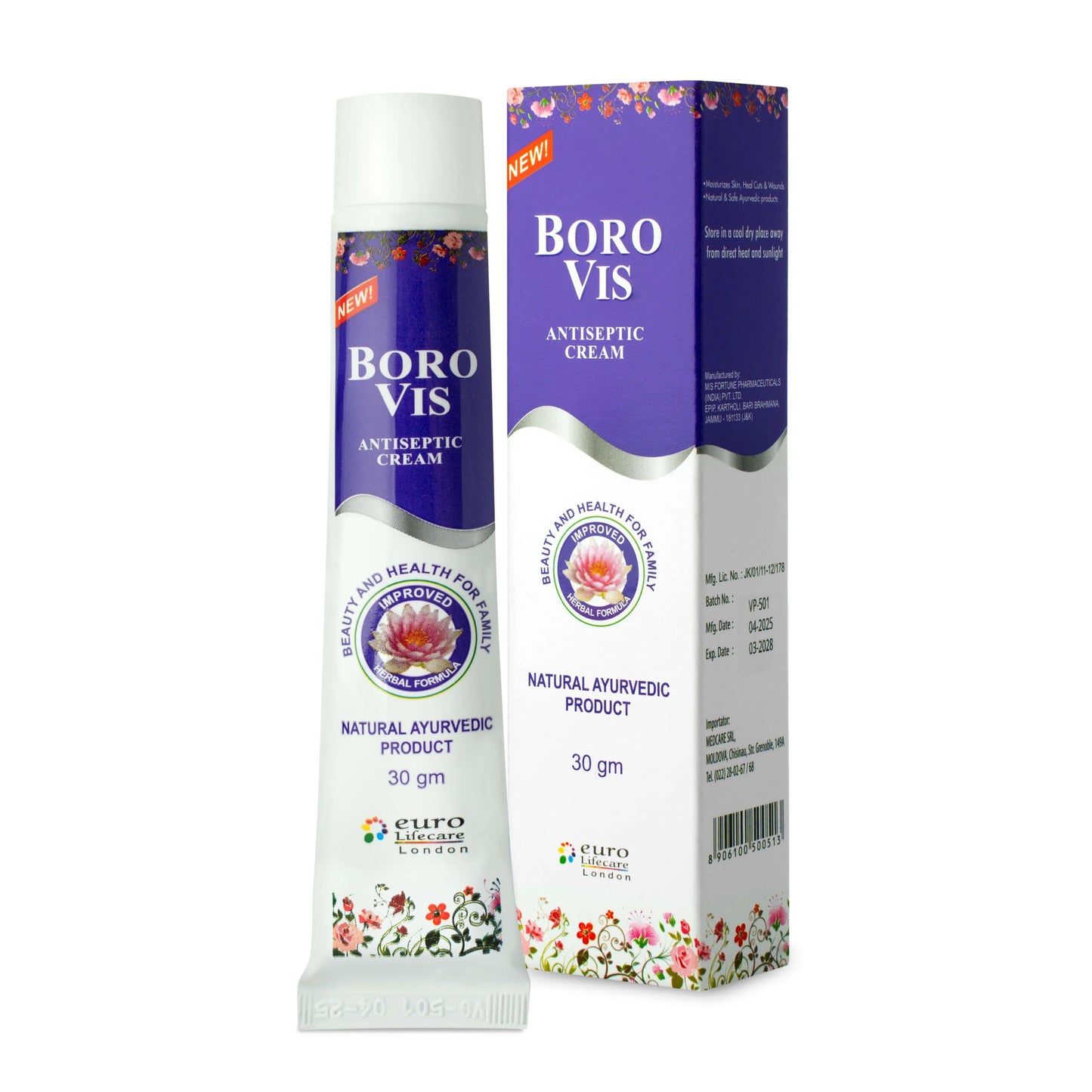 Boro Vis violet crema 30g N1