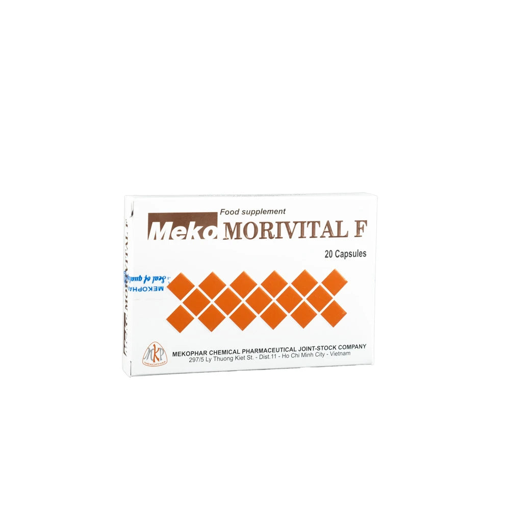 Mekomorivital F caps. N20