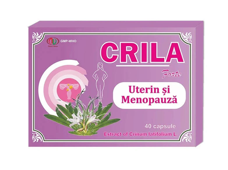 Crila Forte Uterine & Menopause caps. N40
