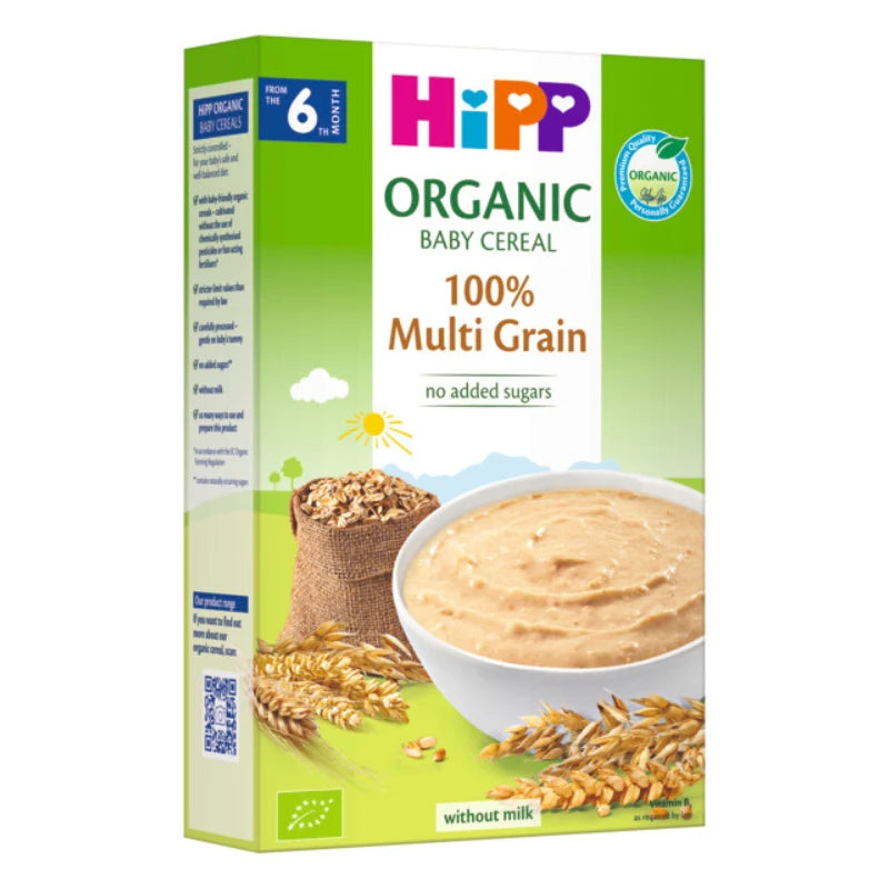 HIPP 30405 Terci organic fără lapte 100 % Multicereale (6 luni) 200g