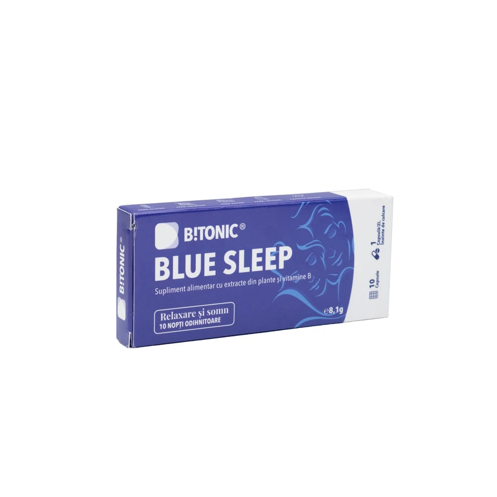 Bitonic Blue Sleep Мелисса, Хмель, витB3 и витB7 капс. N10