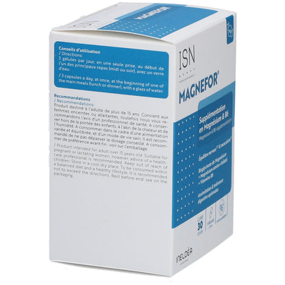 INELDEA Magnefor - panoul lateral al cutiei, cu sfaturile de utilizare